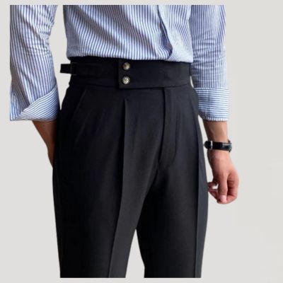 Classic Buckle Pants