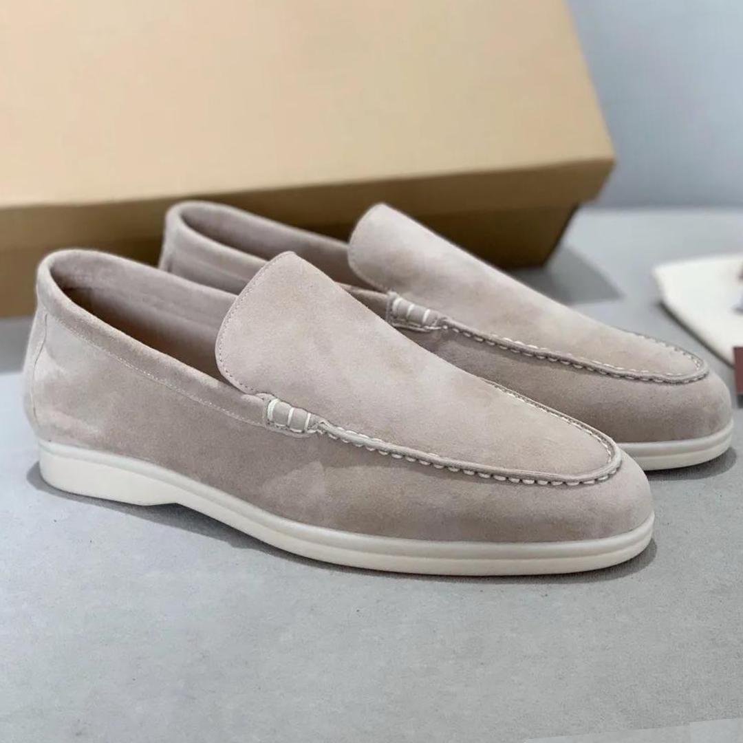 Suede Loafers